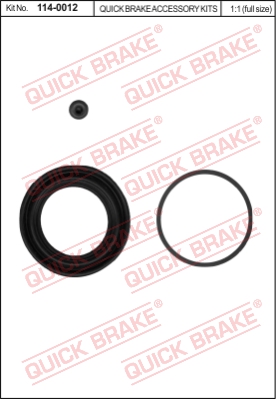 Zestaw naprawczy zacisku hamulcowego QUICK BRAKE 114-0012