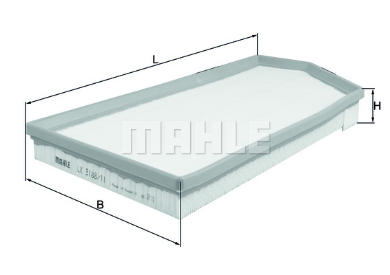 Filtr powietrza KNECHT LX 3188/11