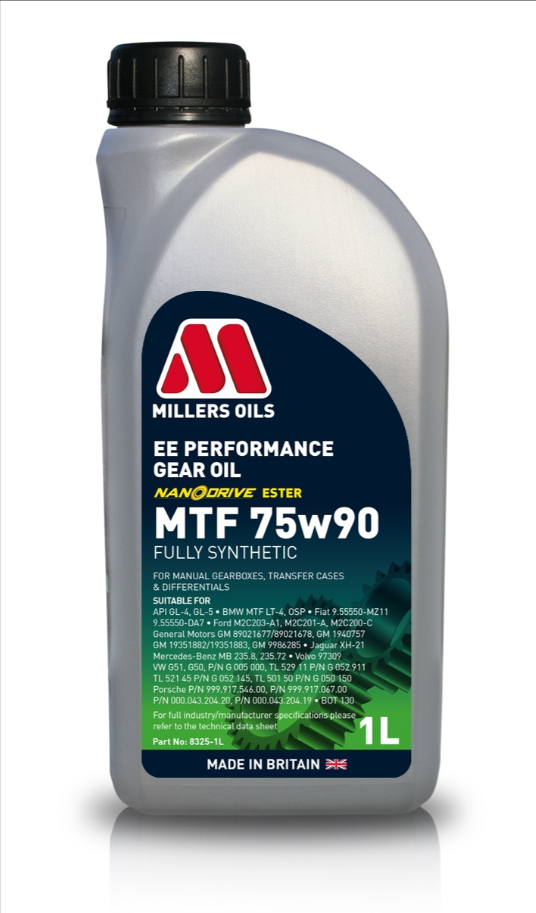 Olej przekładniowy Millers EE Performance MTF 75W90 1L