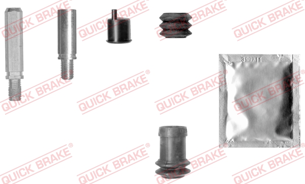 Zestaw tulei prowadzących zacisk hamulca QUICK BRAKE 113-1342X-02
