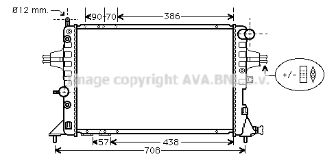 Chłodnica AVA QUALITY COOLING OLA2329