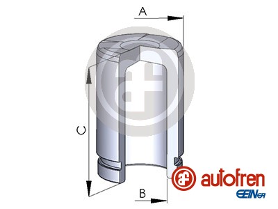 Tłoczek zacisku hamulcowego AUTOFREN SEINSA D025254