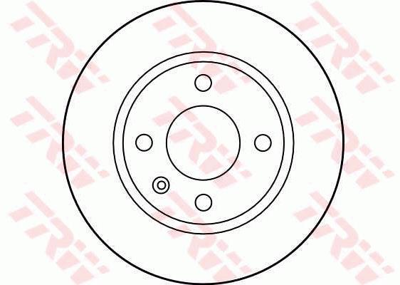 Tarcza hamulcowa TRW DF2775