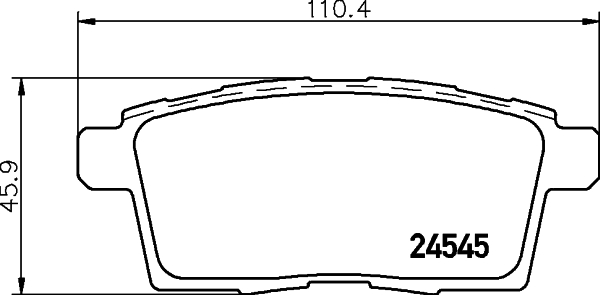 Klocki hamulcowe HELLA 8DB 355 013-261