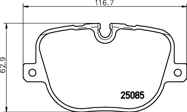 Klocki hamulcowe HELLA 8DB 355 015-451