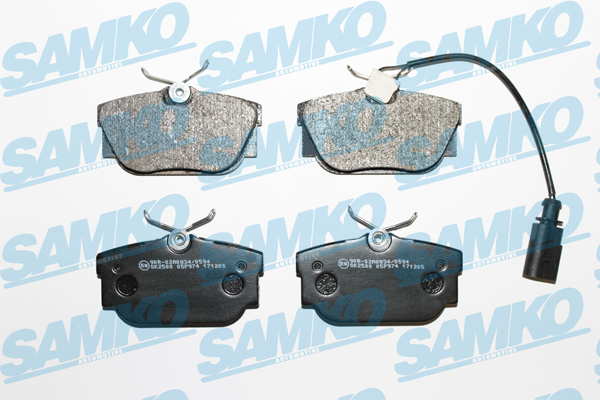 Klocki hamulcowe SAMKO 5SP974