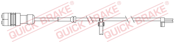 Czujnik zużycia klocków QUICK BRAKE WS 0348 A