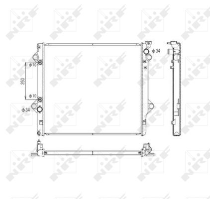 Chłodnica NRF 53568