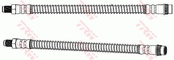 Przewód hamulcowy elastyczny TRW PHB688