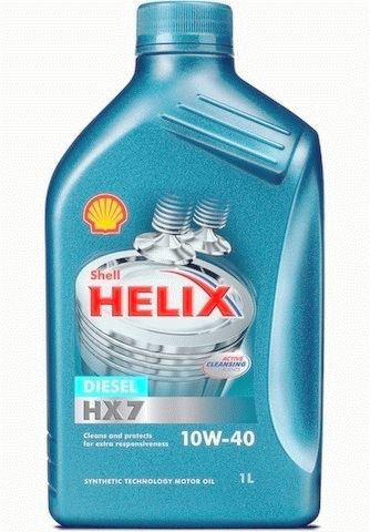 Olej silnikowy SHELL 10W40 HELIX HX7 DIESEL 1L