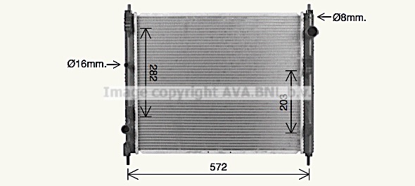 Chłodnica AVA QUALITY COOLING DN2477