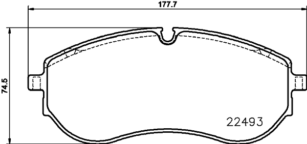 Klocki hamulcowe HELLA 8DB 355 039-521