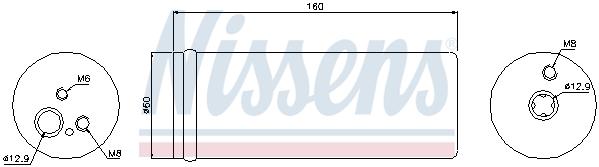 Osuszacz klimatyzacji NISSENS 95171