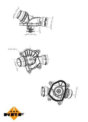 Termostat NRF 725041