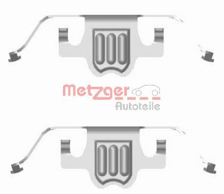 Zestaw akcesoriów montażowych  klocków hamulcowych METZGER 109-1695