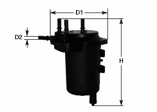 Filtr paliwa CLEAN FILTERS MGC1692