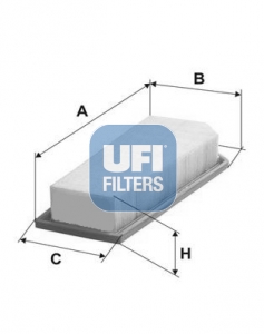 Filtr powietrza UFI 30.A60.00