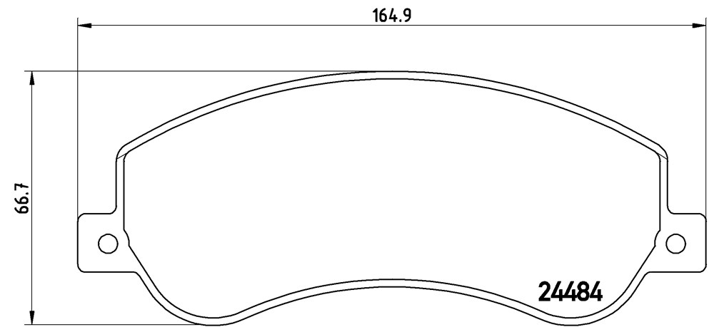 Klocki hamulcowe BREMBO P 85 115