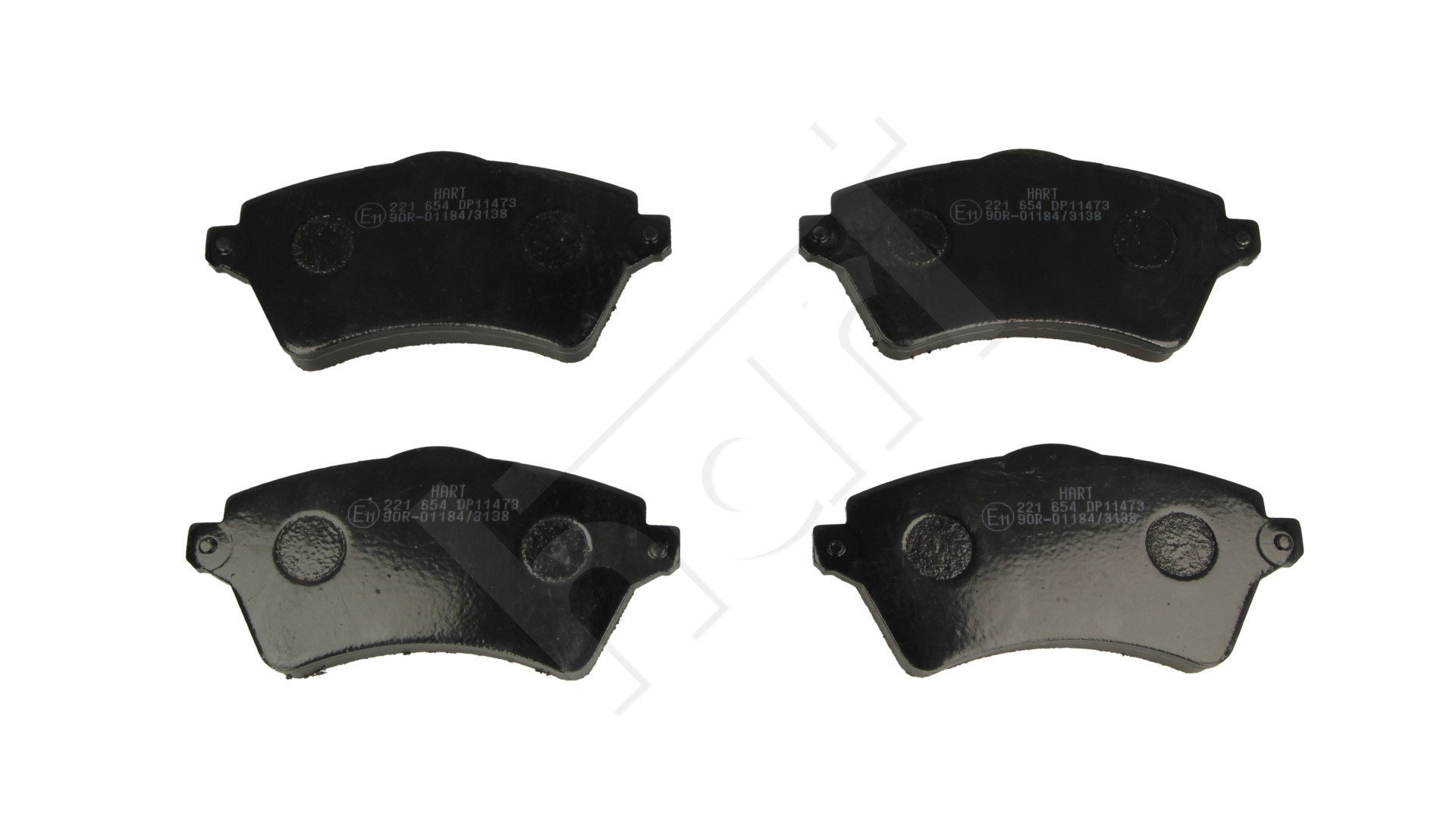 Klocki hamulcowe HART 221 654