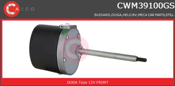 Silnik wycieraczek CASCO CWM39100GS