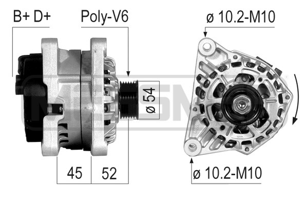 Alternator ERA 210239A