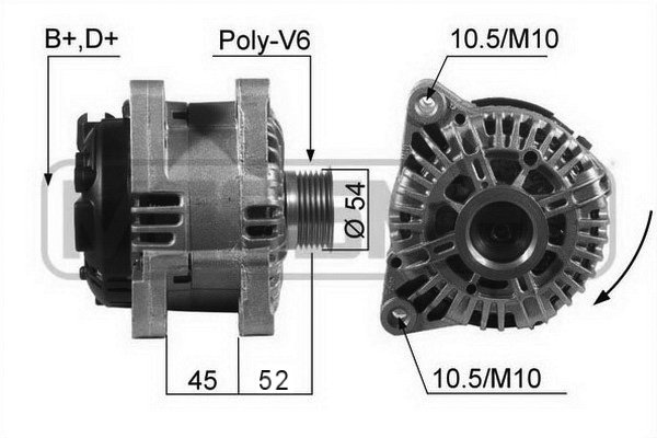 Alternator ERA 210234A