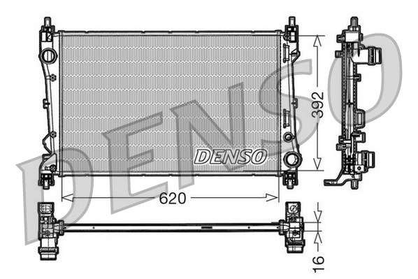 Chłodnica DENSO DRM09113