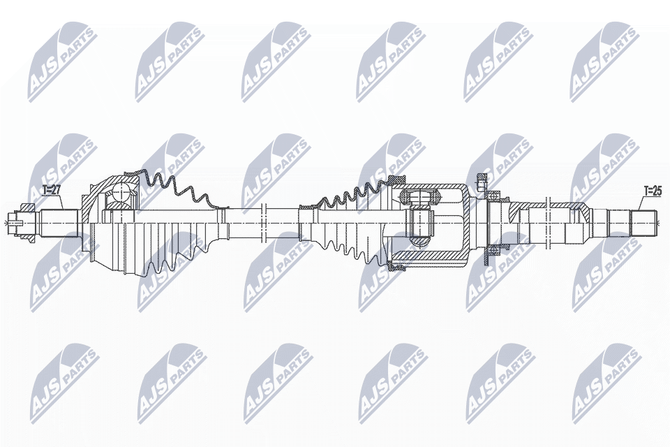 Wał napędowy NTY NPW-AR-024