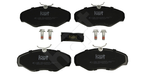 Klocki hamulcowe HART 248 923