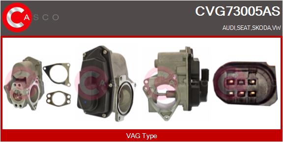 Zawór EGR CASCO CVG73005AS