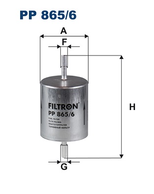 Filtr paliwa FILTRON PP 865/6