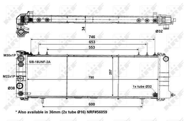 Chłodnica NRF 50321