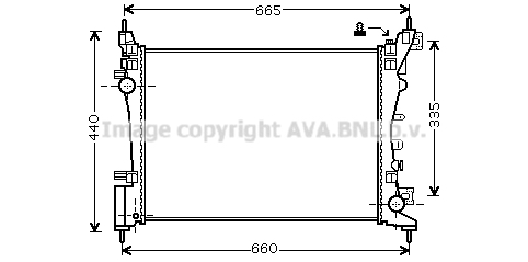 Chłodnica AVA QUALITY COOLING OL2574