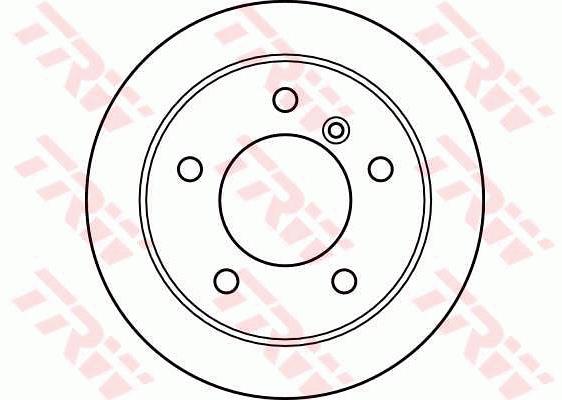 Tarcza hamulcowa TRW DF4087S