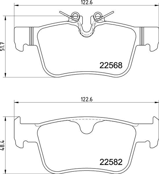 Klocki hamulcowe BREMBO P 86 030