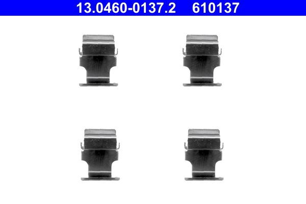 Zestaw akcesoriów montażowych  klocków hamulcowych ATE 13.0460-0137.2
