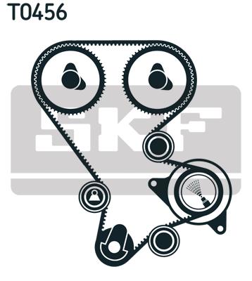 Zestaw paska rozrządu SKF VKMA 94508