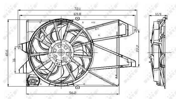 Wentylator NRF 47005