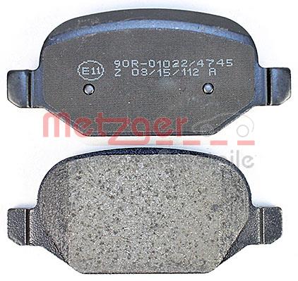 Klocki hamulcowe METZGER 1170818