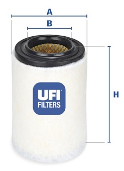 Filtr powietrza UFI 27.629.00