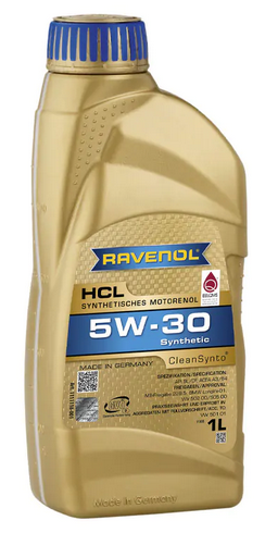 Olej silnikowy RAVENOL 5W30 HCL CleanSynto 1L