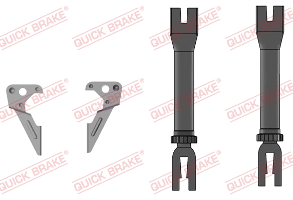 Zestaw nastawiacza, hamulec bębnowy QUICK BRAKE 102 53 029
