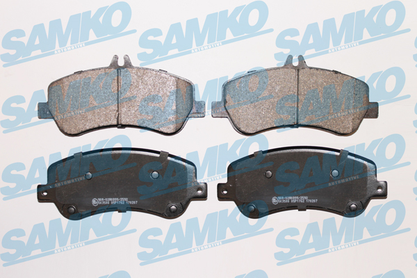 Klocki hamulcowe SAMKO 5SP1762
