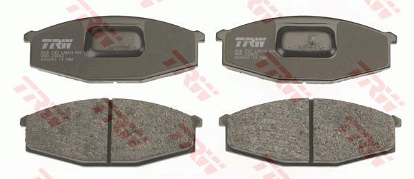 Klocki hamulcowe TRW GDB747