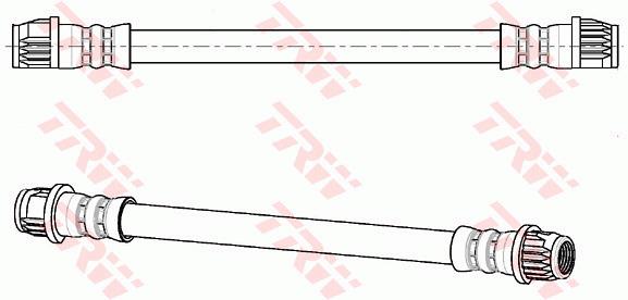 Przewód hamulcowy elastyczny TRW PHB901