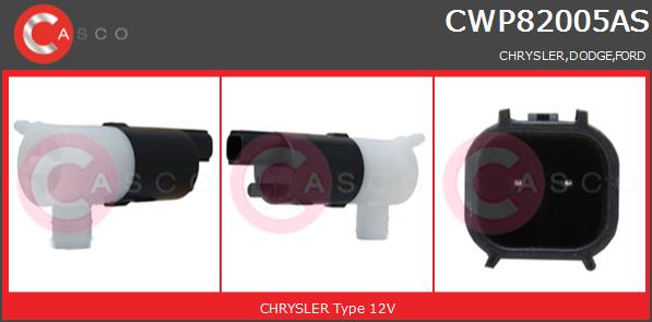 Pompka spryskiwacza CASCO CWP82005AS