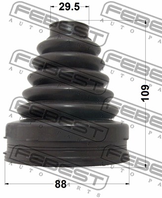 Zestaw osłon FEBEST 2115-TT9T