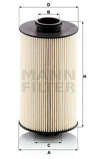 Filtr paliwa MANN-FILTER PU 10 019 z