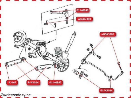 Guma stabilizatora TEDGUM 01143164