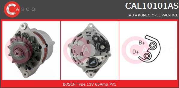 Alternator CASCO CAL10101AS